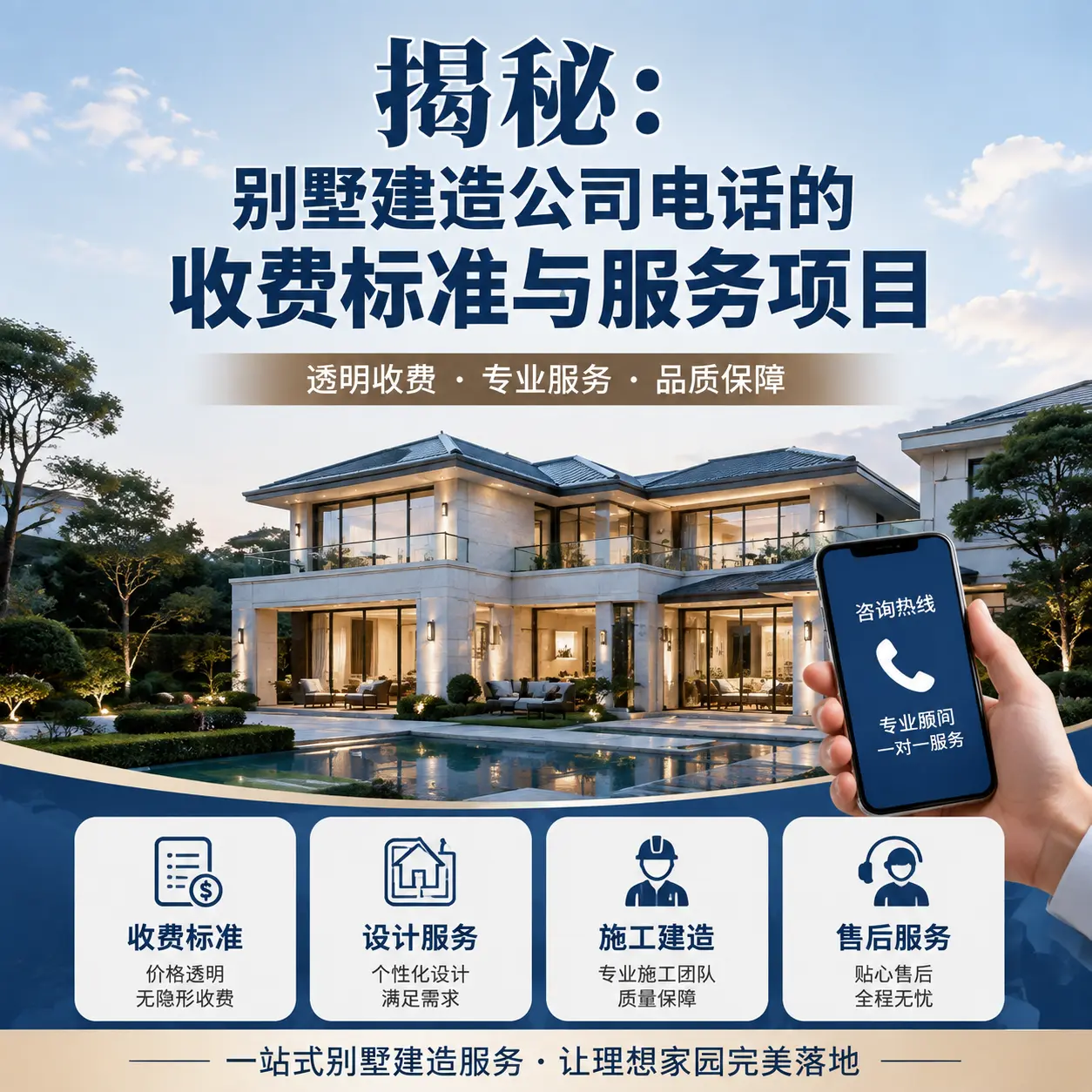 揭秘：丹寨别墅建造公司电话的收费标准与服务项目