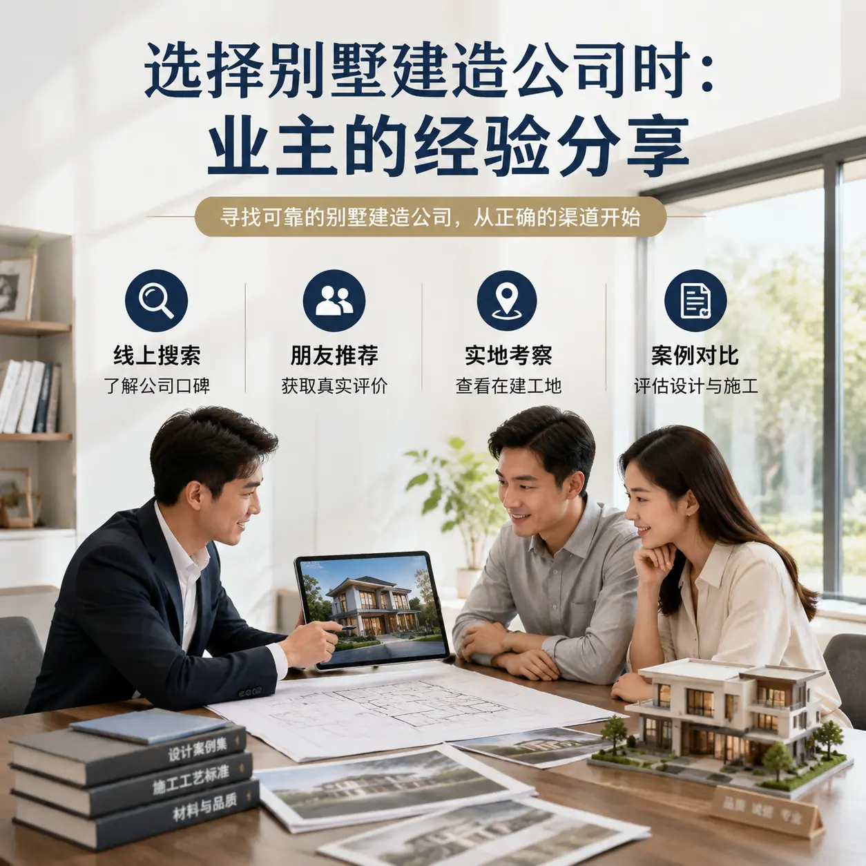 选择别墅建造公司时： 丹寨 业主的经验分享