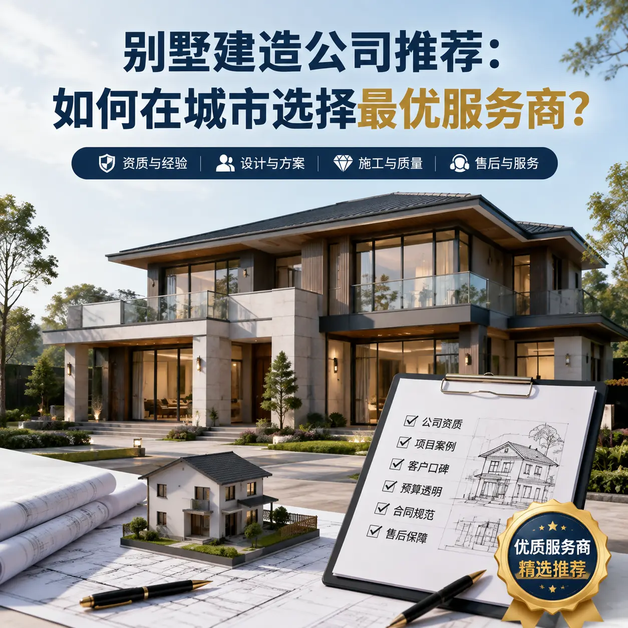 别墅建造公司推荐:如何在 丹寨 选择最优服务商?