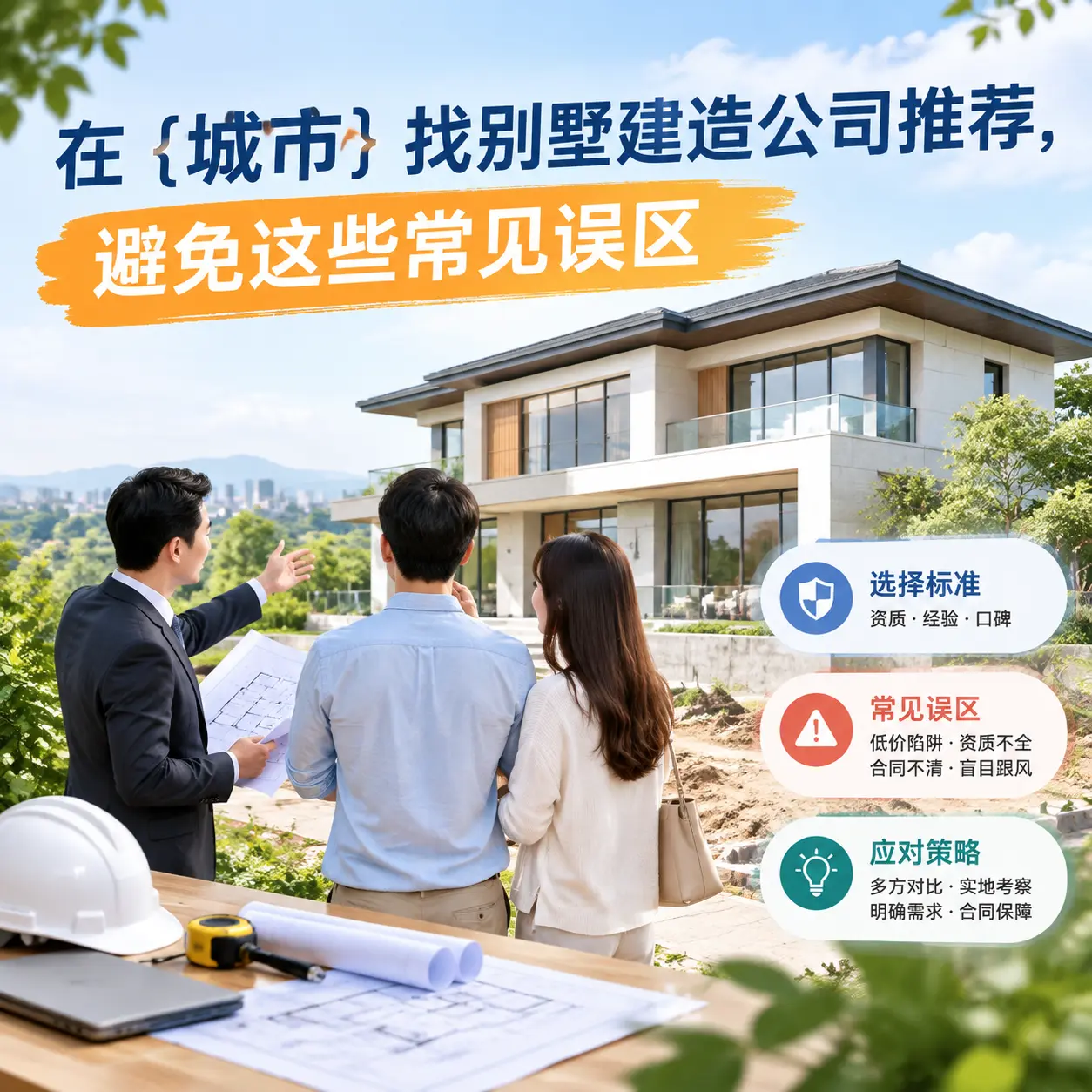 在 丹寨 找别墅建造公司推荐，避免这些常见误区