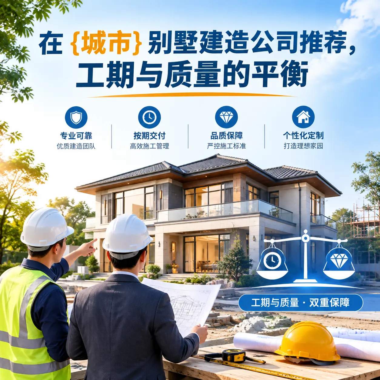 在 丹寨 别墅建造公司推荐,工期与质量的平衡