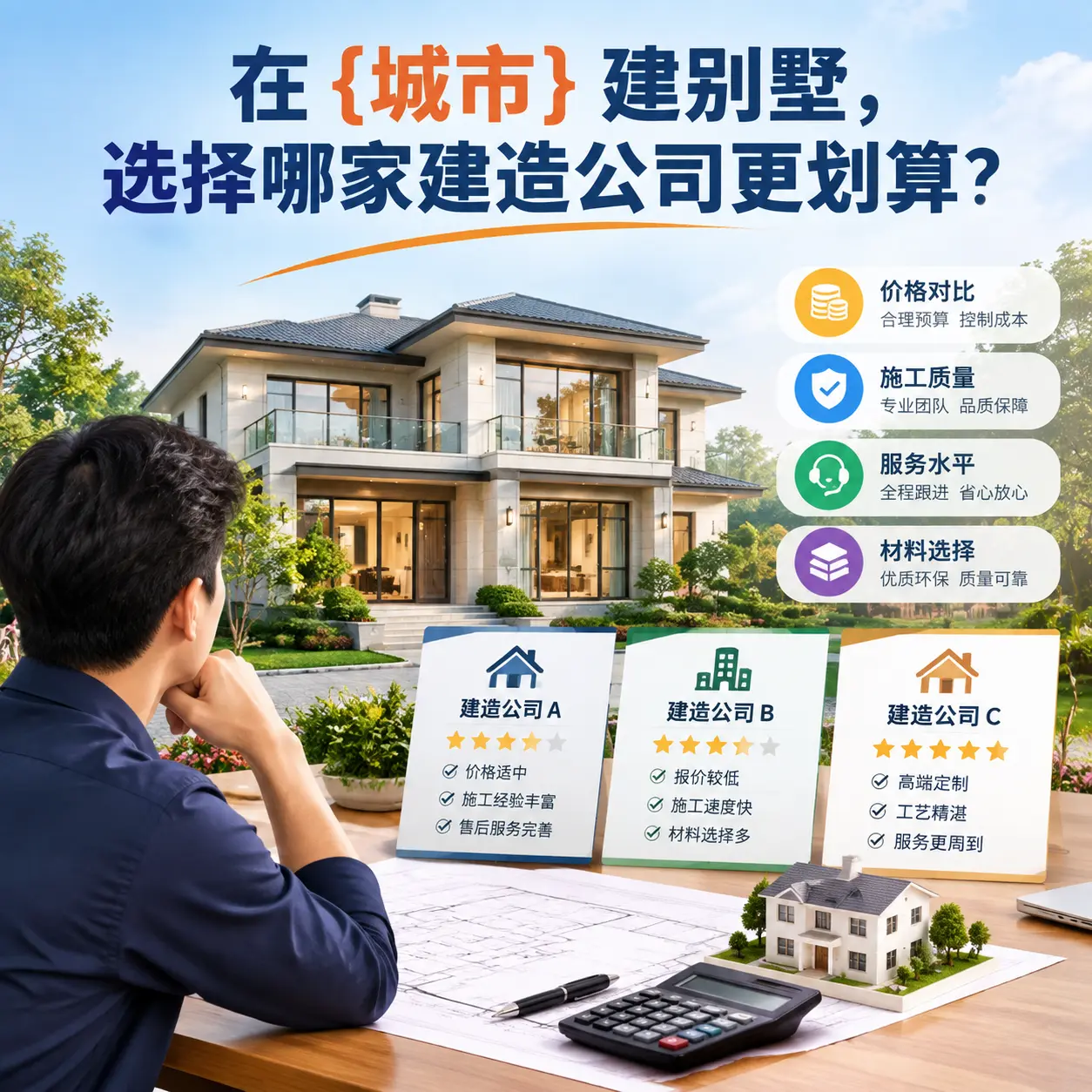 在 丹寨 建别墅,选择哪家建造公司更划算?