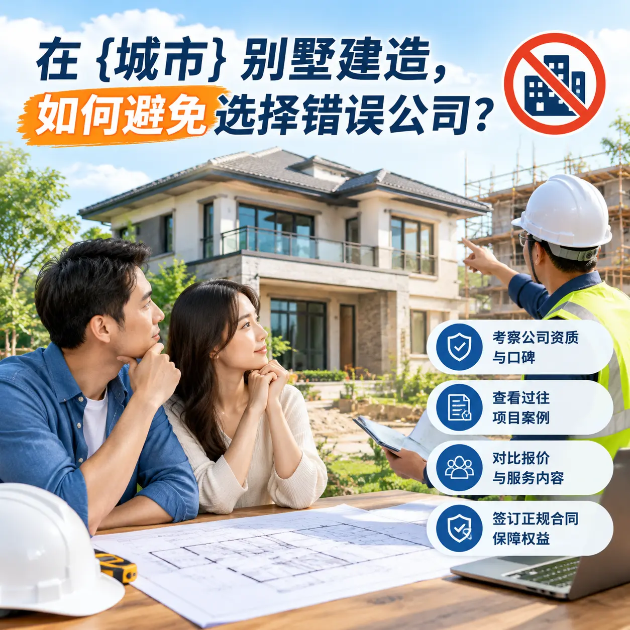 在 丹寨 别墅建造,如何避免选择错误公司?