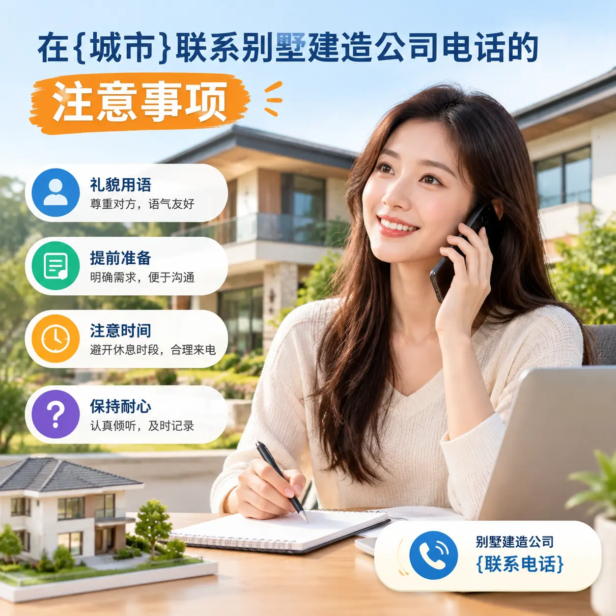 在丹寨联系别墅建造公司电话的注意事项
