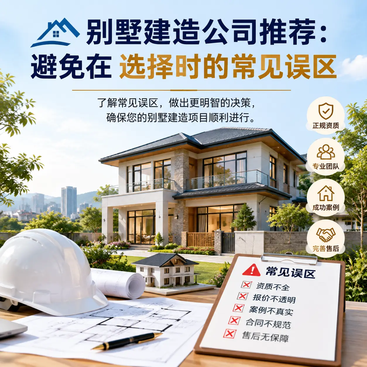 别墅建造公司推荐:避免在 丹寨 选择时的常见误区