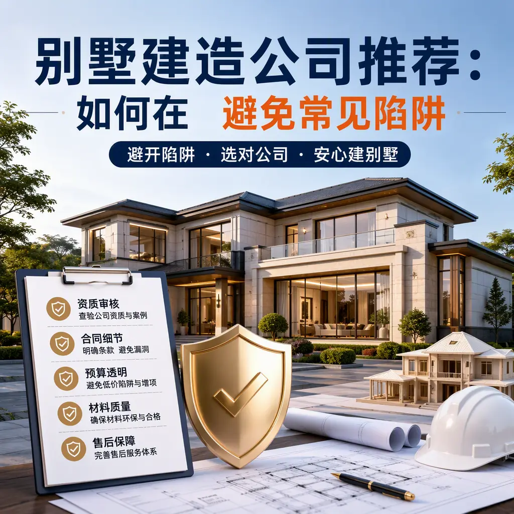 别墅建造公司推荐：如何在 丹寨 避免常见陷阱