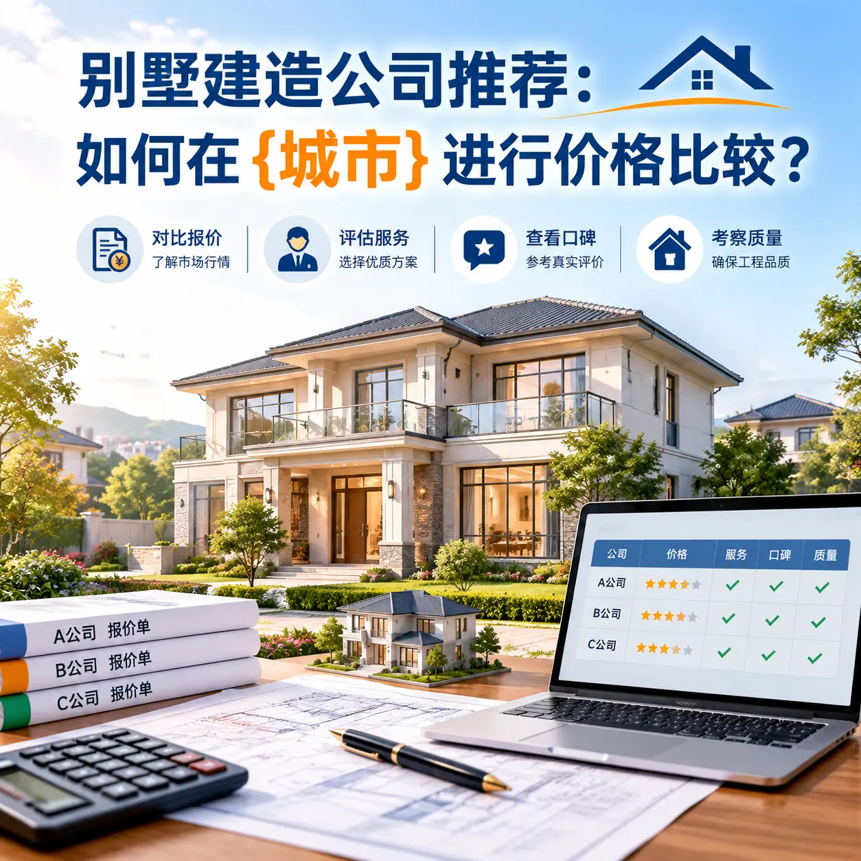 别墅建造公司推荐:如何在 丹寨 进行价格比较?