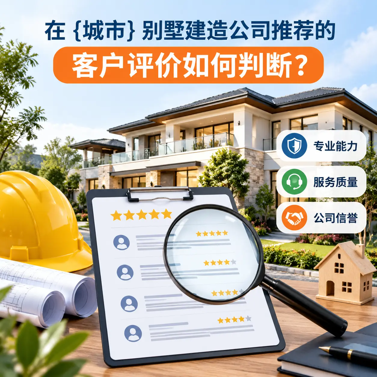 在 丹寨 别墅建造公司推荐的客户评价如何判断？