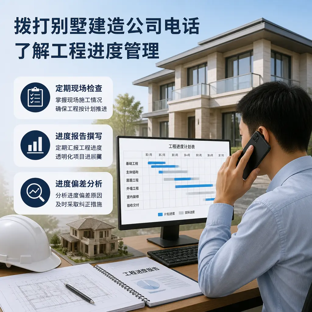 拨打丹寨别墅建造公司电话，了解工程进度管理