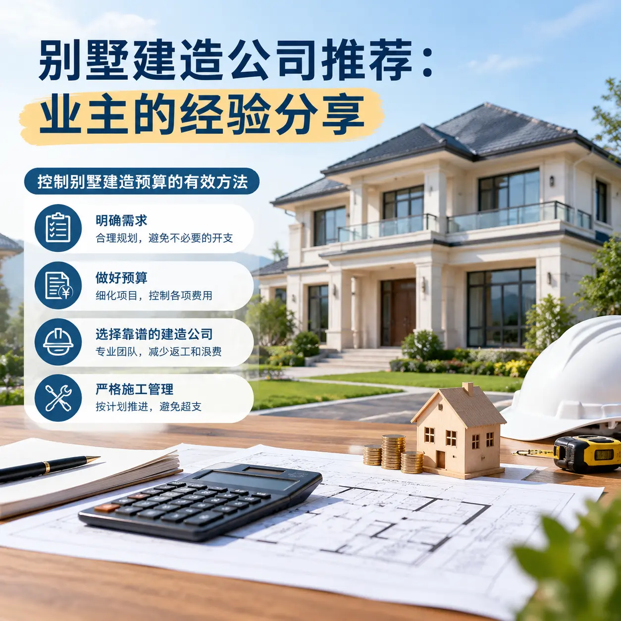 别墅建造公司推荐: 丹寨 业主的经验分享