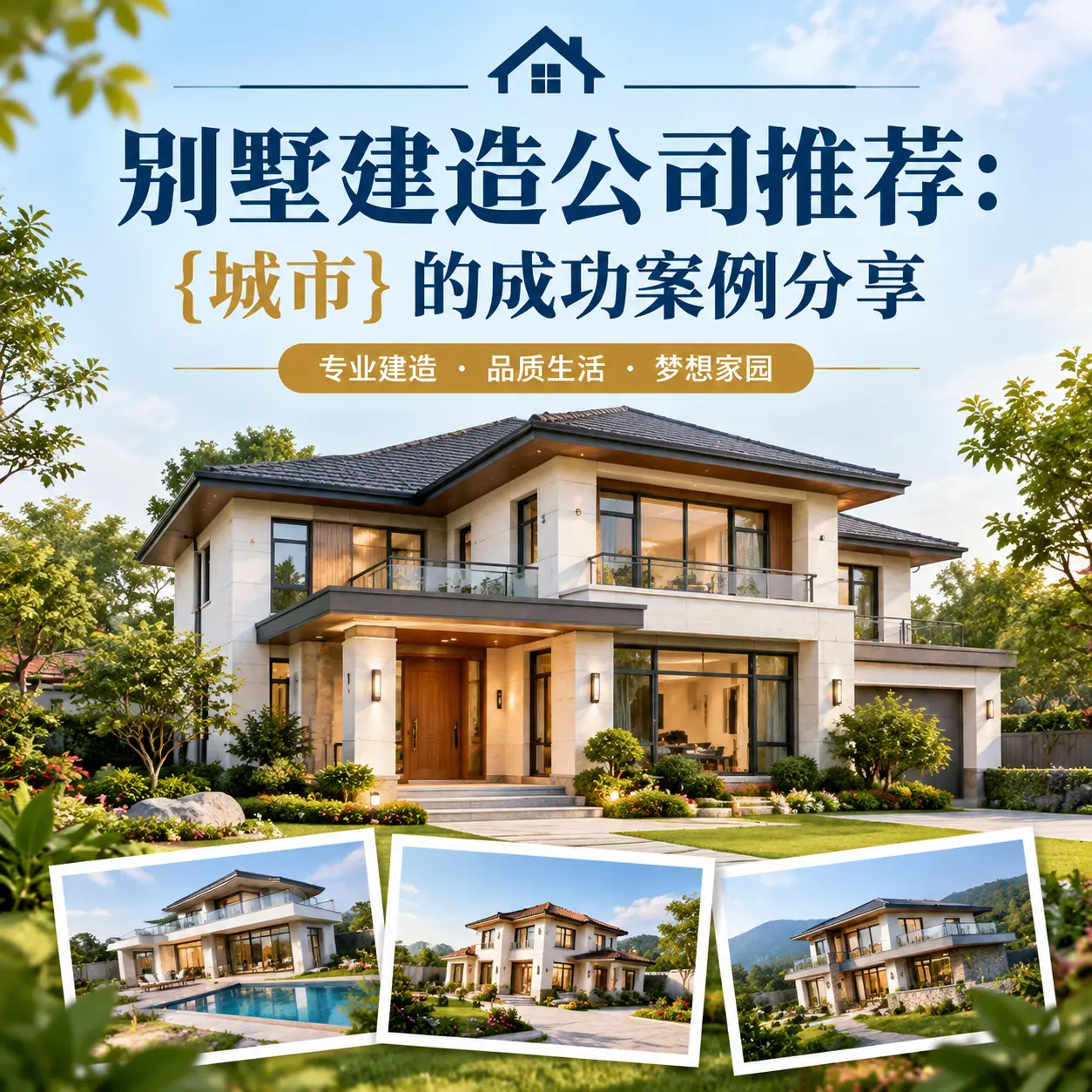 别墅建造公司推荐: 丹寨 的成功案例分享